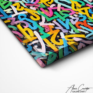 TABLEAU GRAFFITI MODERNE AlessioCacciatore