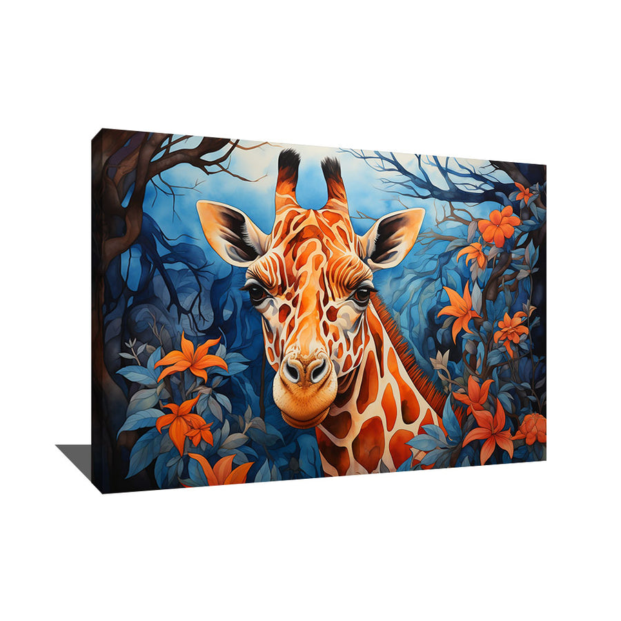 tableau girafe