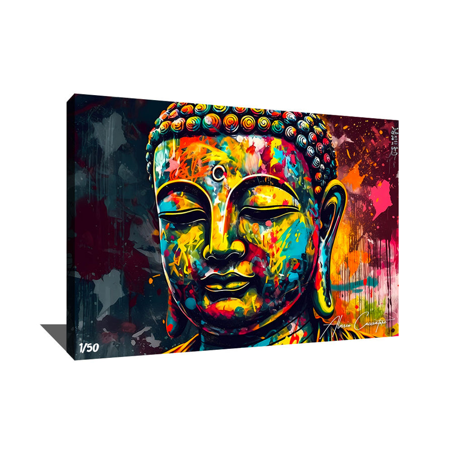 tableau bouddha