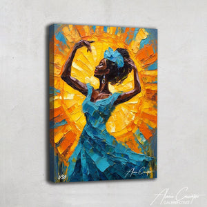 tableau art africain