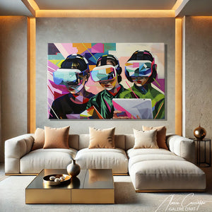 Tableau Peintre Contemporain