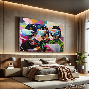 Tableau Art Abstrait Contemporain