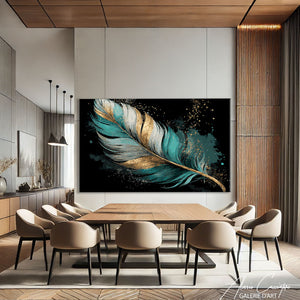 Tableau Abstrait Or