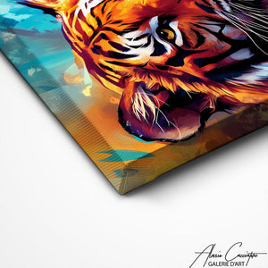 TABLEAU TIGRE PROFIL Alessio Cacciatore