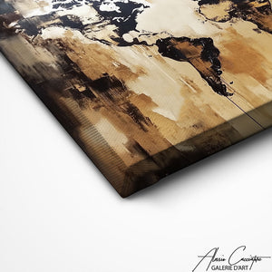 TABLEAU MAPPEMONDE RUSTIQUE AlessioCacciatore