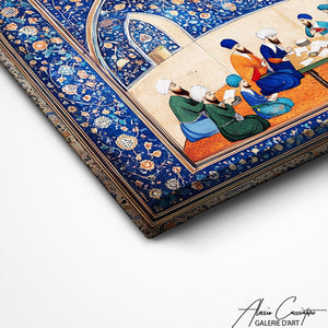 TABLEAU ISLAM BLEU Alessio Cacciatore