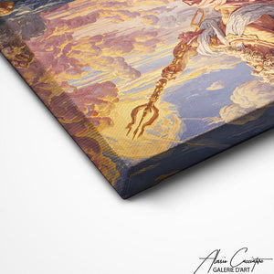 TABLEAU DIEU GREC AlessioCacciatore
