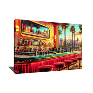 Tableau Mid Century Coloré