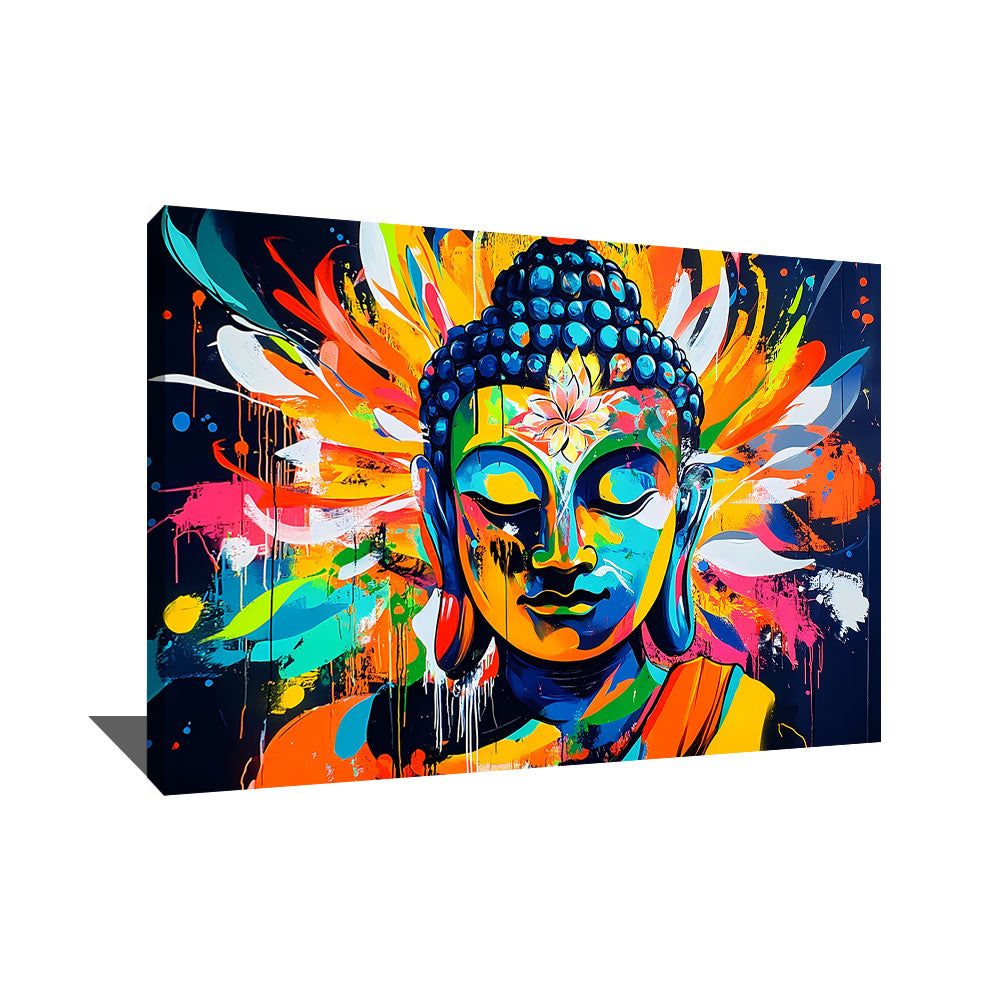 TABLEAU BOUDDHA RECTANGULAIRE