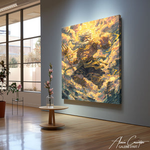 Tableau Poseidon Moderne