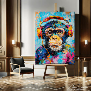 tableau singe moderne