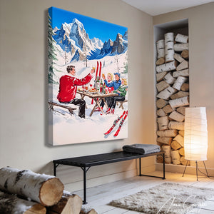 Décoration Murale Vintage Ski