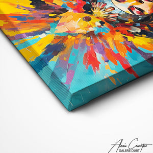 TABLEAU AFRICAINE COURONNE Alessio Cacciatore