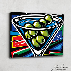 Tableau Géométrique Moderne