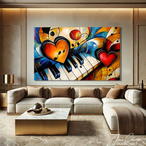 Tableau Grand Format Salon