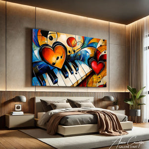 Tableau pour salon contemporain