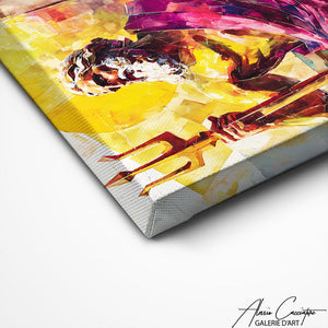 TABLEAU POSEIDON COLORÉ AlessioCacciatore