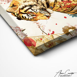 TABLEAU TIGRE JAPONAIS Alessio Cacciatore