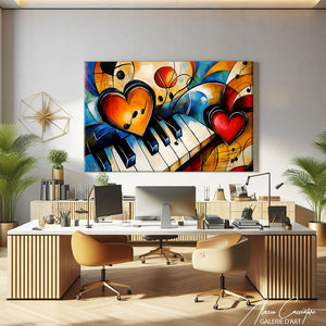 Tableau déco murale salon