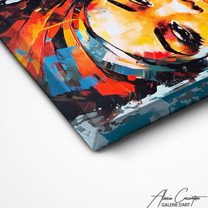 TABLEAU AFRICAINE VISAGE Alessio Cacciatore