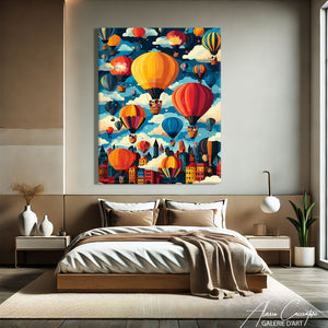 Tableau Street Art Coloré