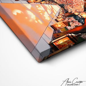 TABLEAU SAKURA JAPONAIS Alessio Cacciatore