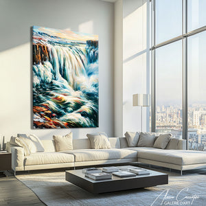Affiche Cascade Tableau