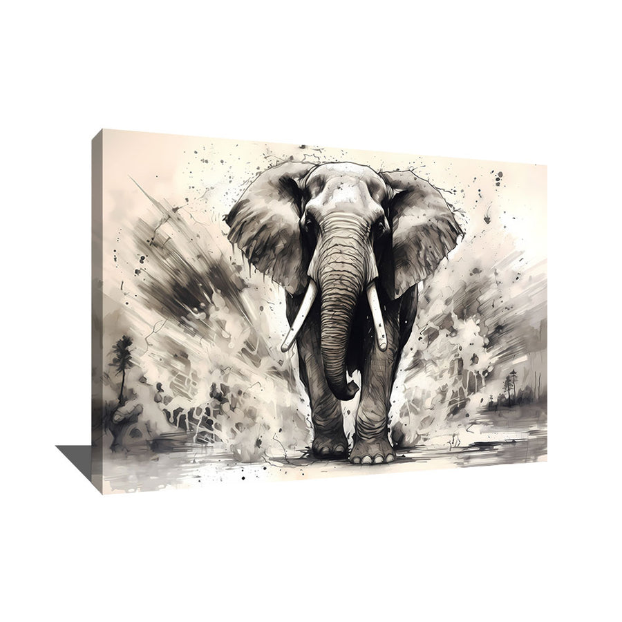 tableau éléphant