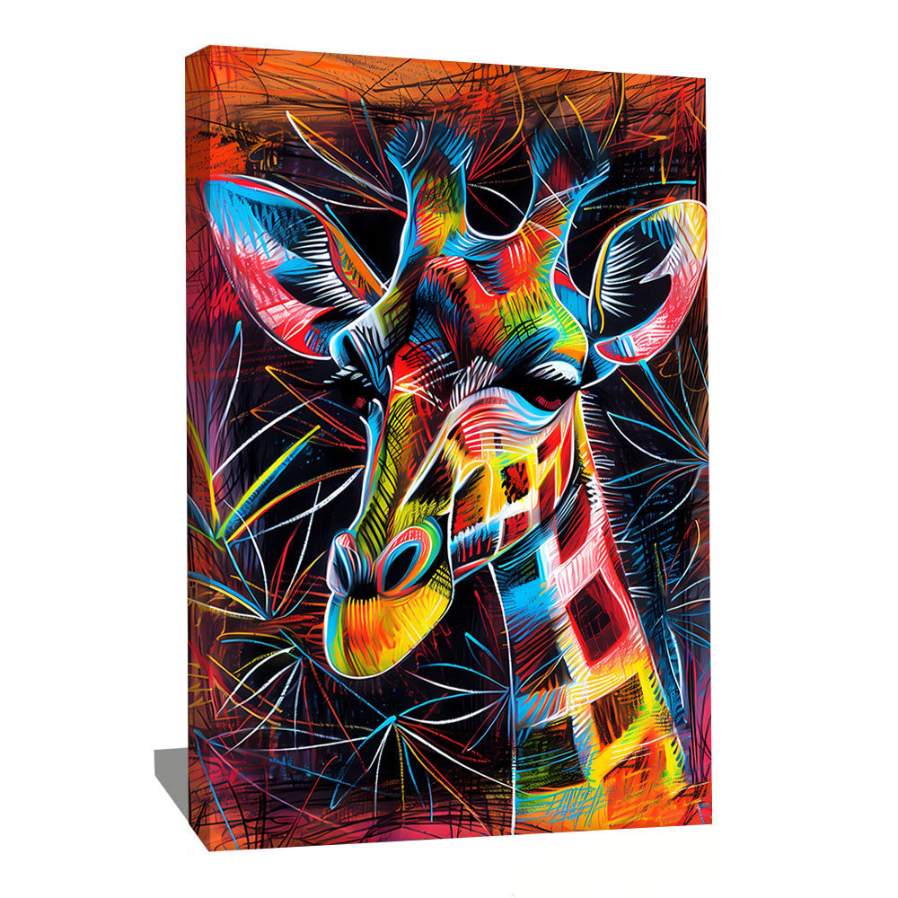 TABLEAU DESSIN GIRAFE Alessio Cacciatore
