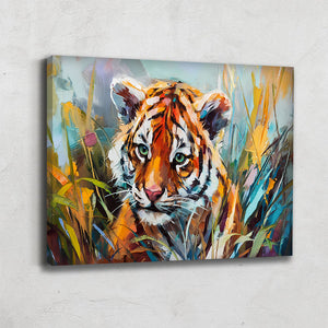 TABLEAU TIGRE BÉBÉ