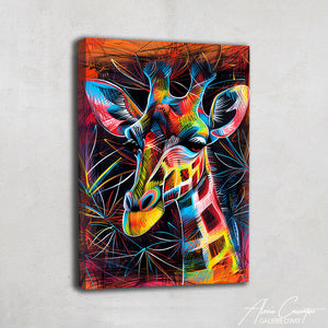 TABLEAU DESSIN GIRAFE Alessio Cacciatore