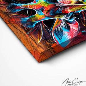 TABLEAU DESSIN GIRAFE Alessio Cacciatore