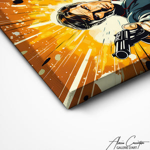 TABLEAU POP ART BD Alessio Cacciatore