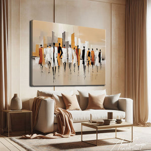 Tableau Abstrait Moderne