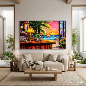 Peinture Tropical Chic