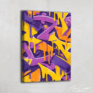 Peinture Toile Graffiti