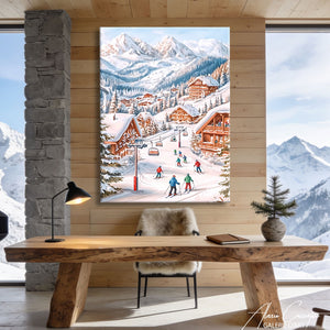 Affiche Avec Neige
