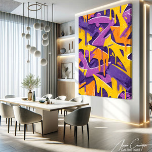 Impression Toile Graffiti