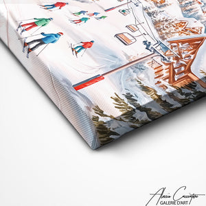 Art Mural Avec Neige