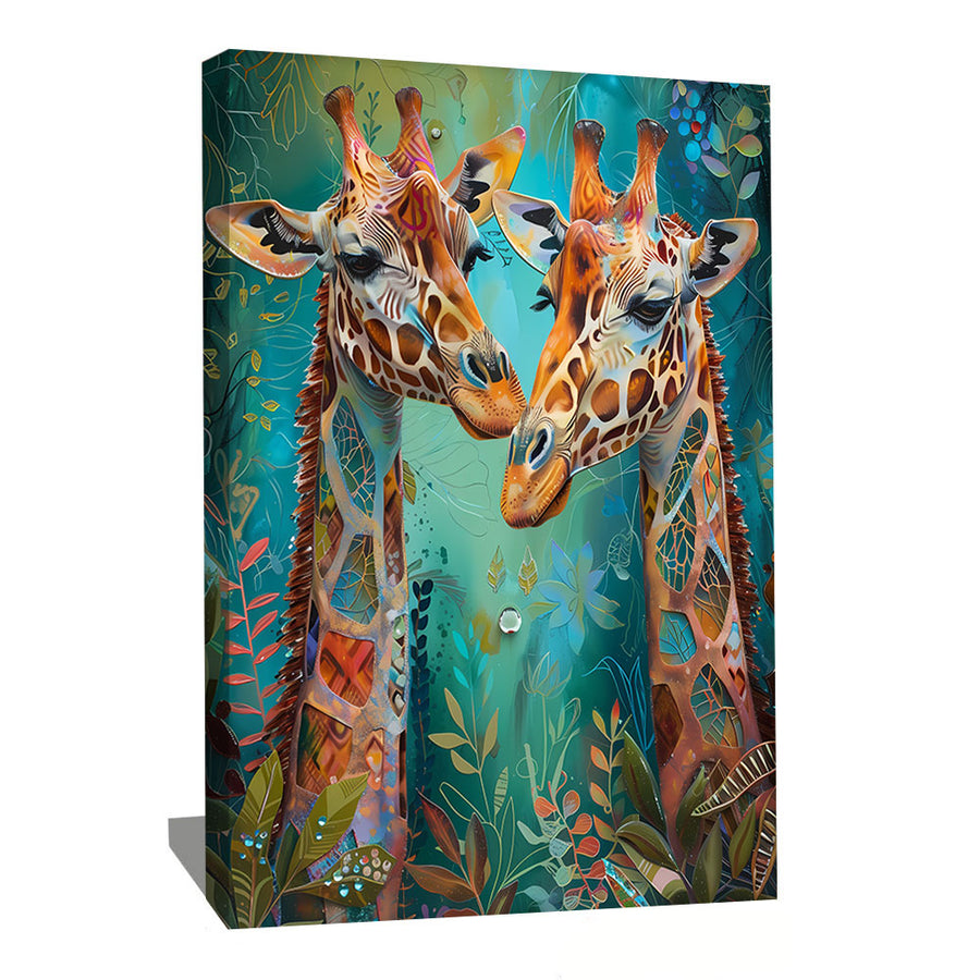 tableau girafe
