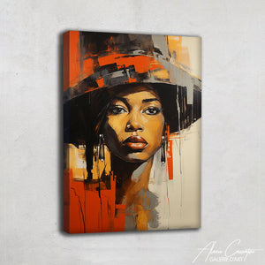 peinture africaine abstraite