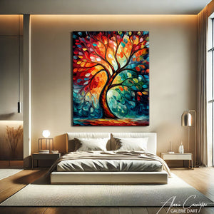 Tableau Acrylique Arbre De Vie