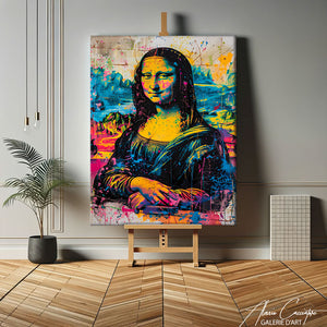 tableau mona lisa pop art
