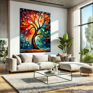 Tableau Salon Arbre De Vie