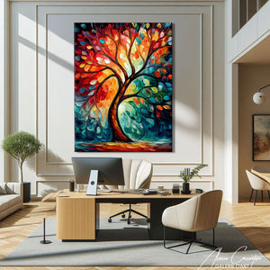 Tableau Arbre De Vie Moderne