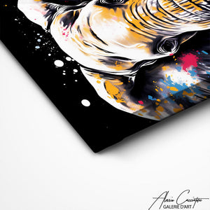 TABLEAU POP ART ÉLÉPHANT Alessio Cacciatore
