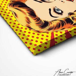 TABLEAU POP ART COMICS Alessio Cacciatore