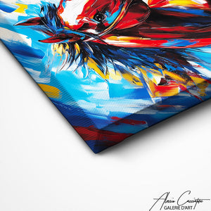 TABLEAU CHEVAL MULTICOLORE AlessioCacciatore