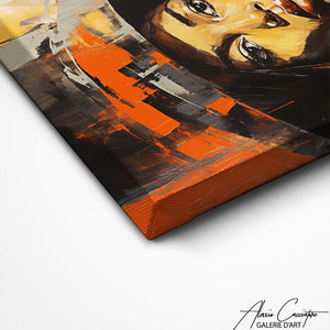 TABLEAU AFRICAINE ABSTRAITE Alessio Cacciatore