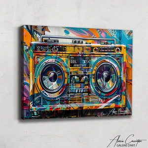 Tableau Toile Street Art